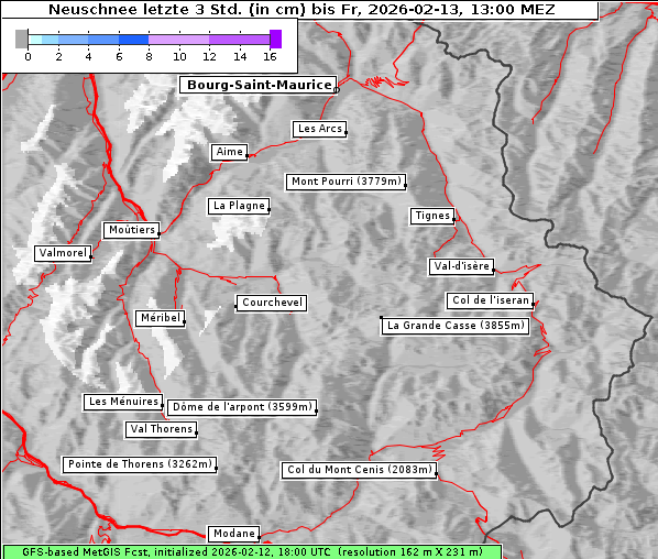 Neuschnee, 13. 2. 2026