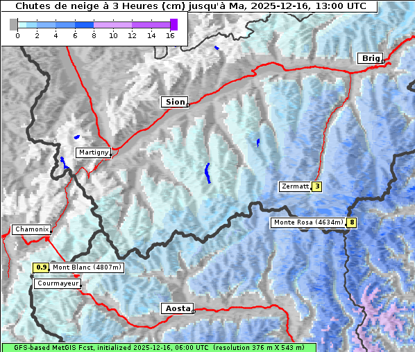 Neuschnee, 16. 12. 2025