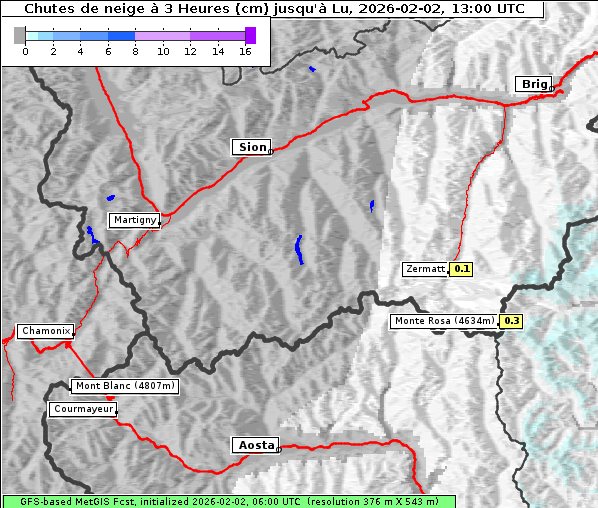 Neuschnee, 2. 2. 2026