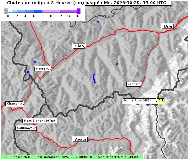 Neuschnee, 29. 10. 2025