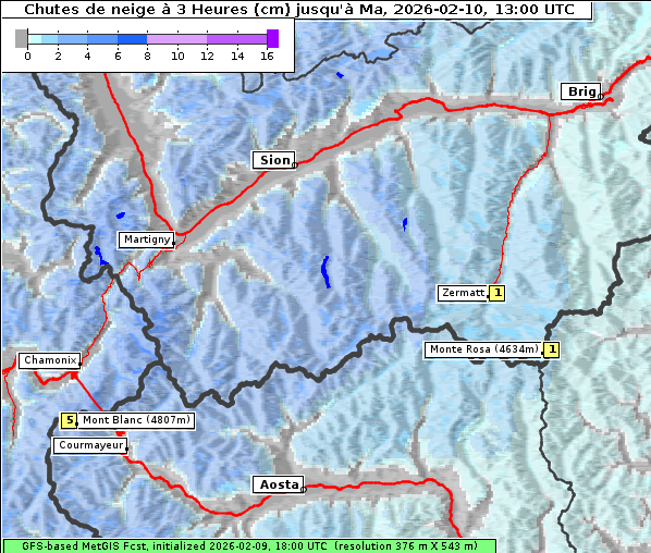 Neuschnee, 10. 2. 2026