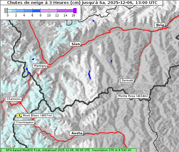 Neuschnee, 6. 12. 2025