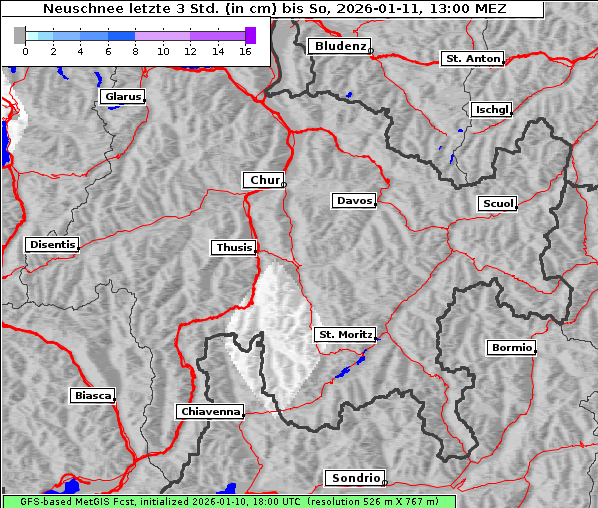 Neuschnee, 11. 1. 2026