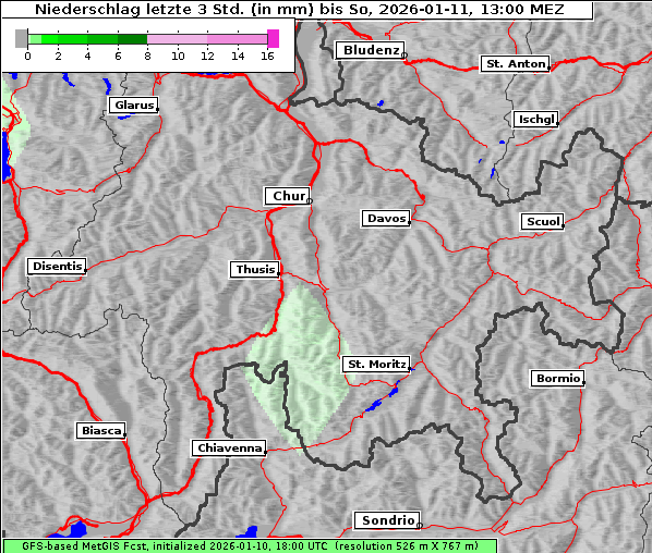 Niederschlag, 11. 1. 2026
