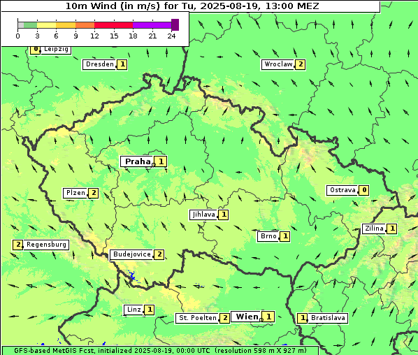 Wind, 19. 8. 2025