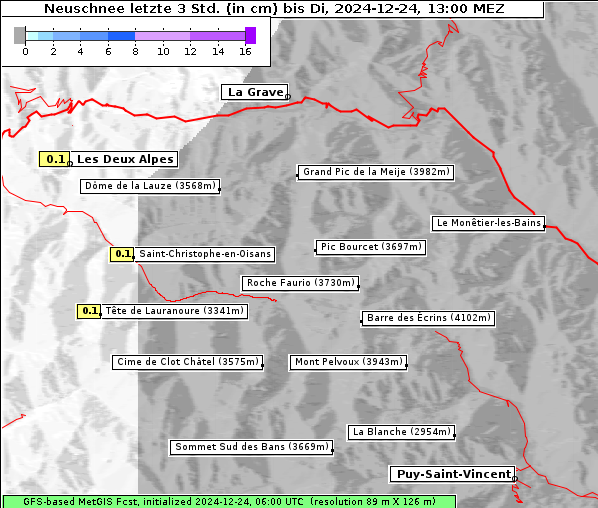 Neuschnee, 24. 12. 2024