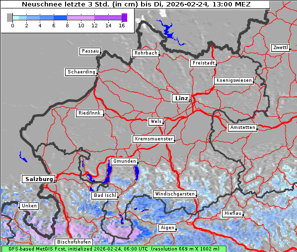 Neuschnee, 24. 2. 2026