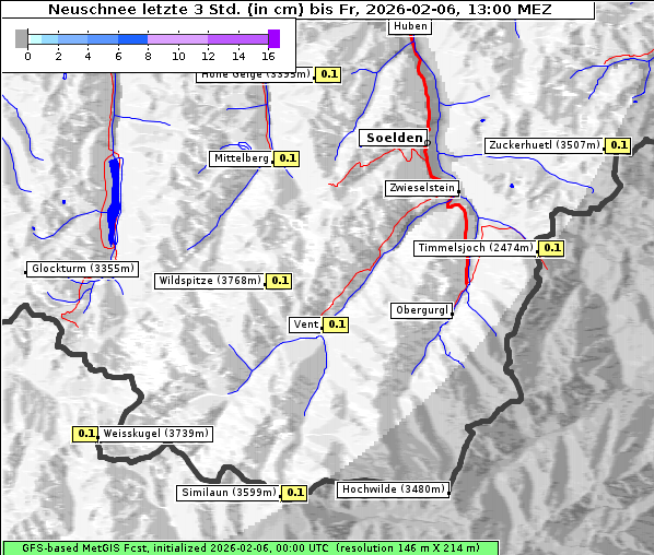 Neuschnee, 6. 2. 2026
