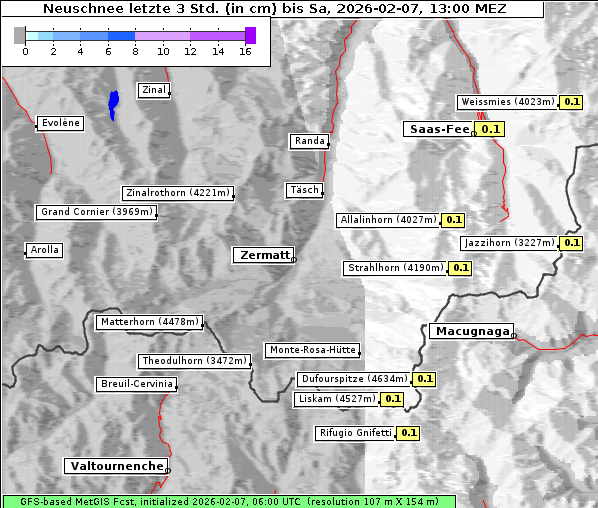 Neuschnee, 7. 2. 2026