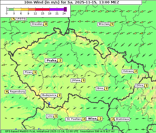 Wind, 15. 11. 2025