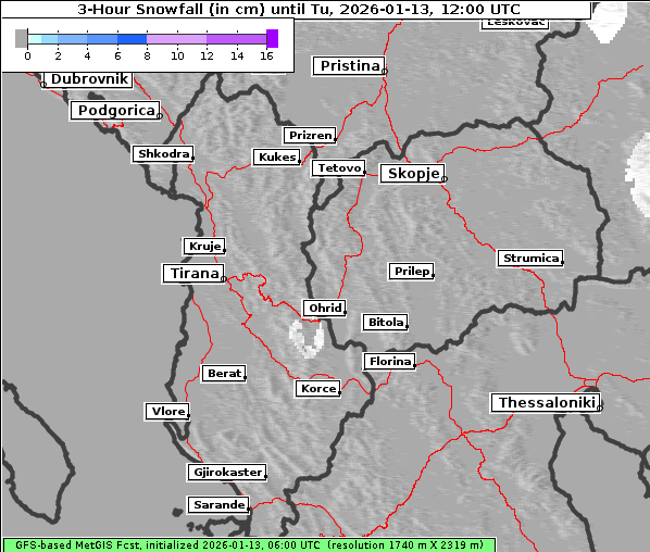 Neuschnee, 13. 1. 2026