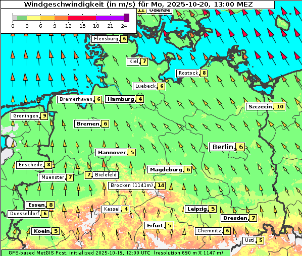 Wind, 20. 10. 2025