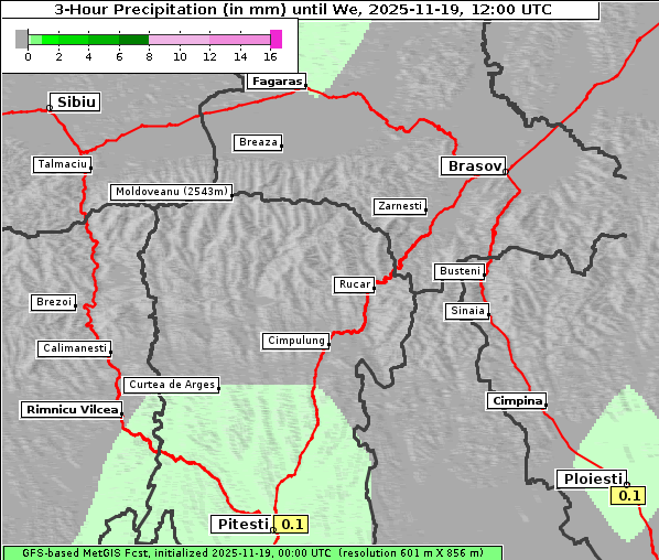Niederschlag, 19. 11. 2025