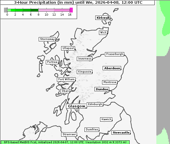 Niederschlag, 8. 4. 2026