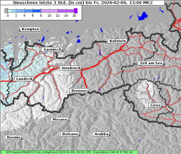 Neuschnee, 6. 2. 2026