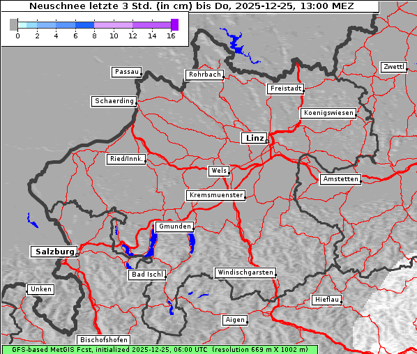Neuschnee, 25. 12. 2025