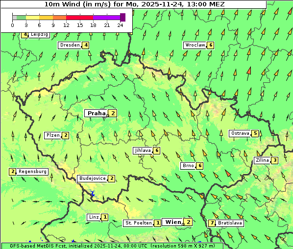Wind, 24. 11. 2025