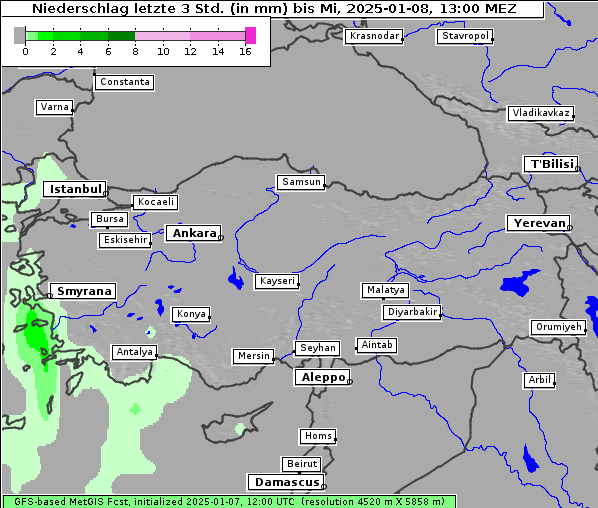 Niederschlag, 8. 1. 2025