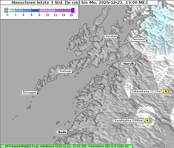 Neuschnee, 22. 12. 2025