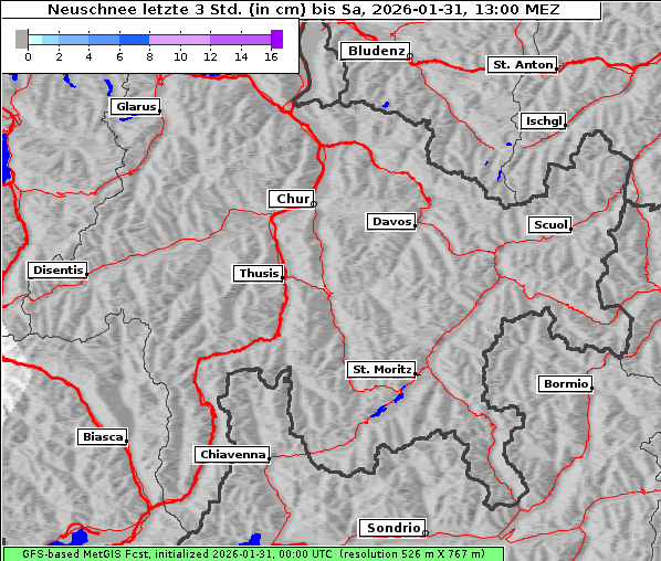 Neuschnee, 31. 1. 2026