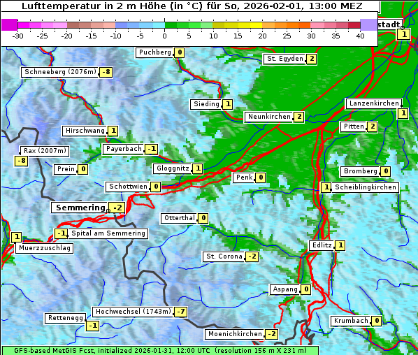 Temperatur, 1. 2. 2026