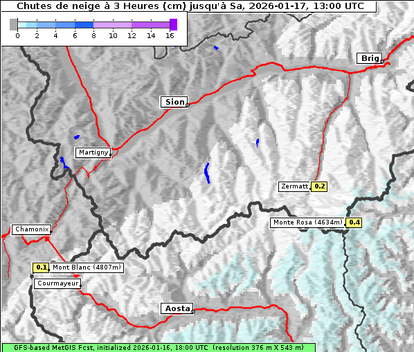 Neuschnee, 17. 1. 2026