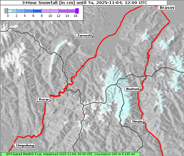 Neuschnee, 4. 11. 2025