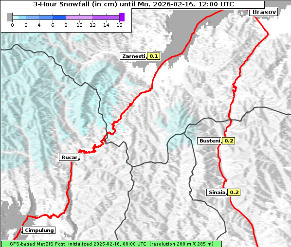 Neuschnee, 16. 2. 2026