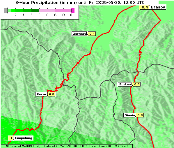 Niederschlag, 30. 5. 2025