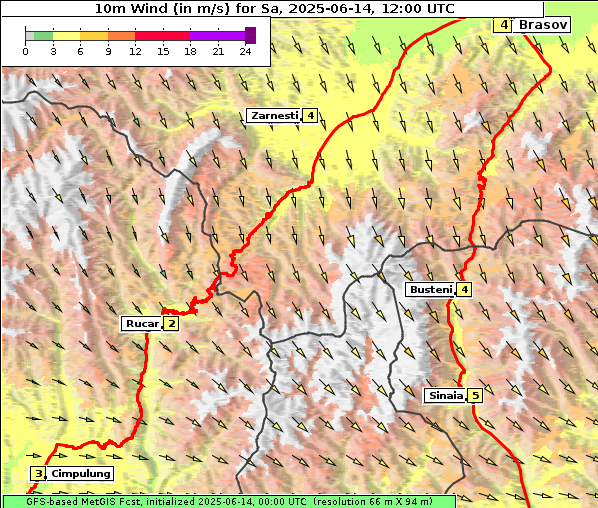 Wind, 14. 6. 2025