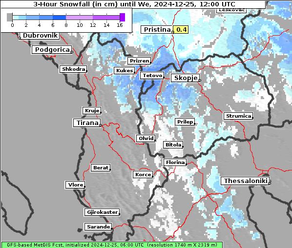 Neuschnee, 25. 12. 2024