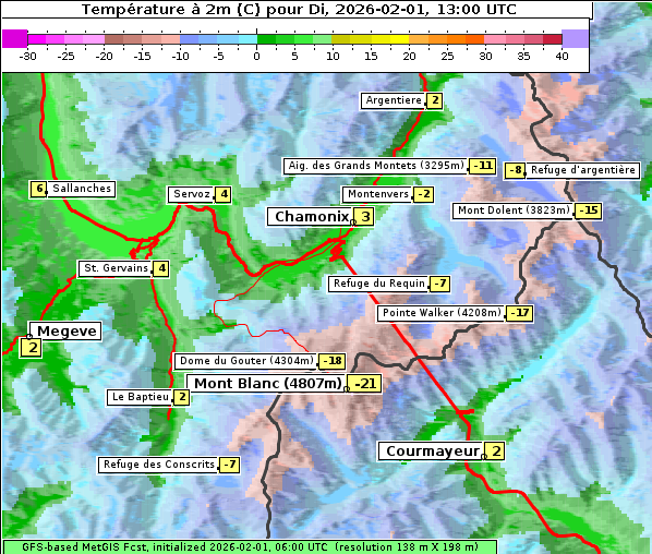 Temperatur, 1. 2. 2026