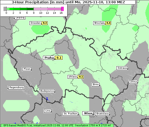 Niederschlag, 10. 11. 2025