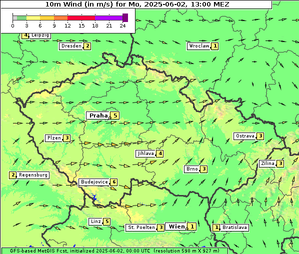 Wind, 2. 6. 2025