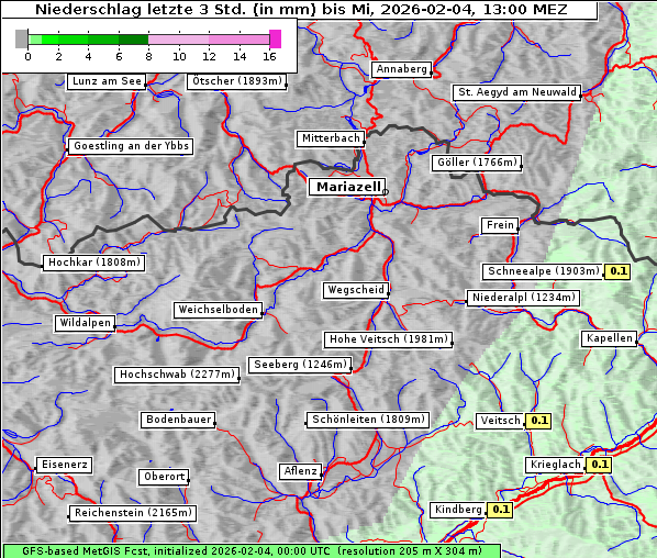 Niederschlag, 4. 2. 2026