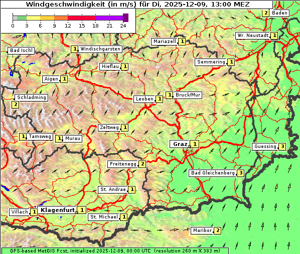 Wind, 9. 12. 2025
