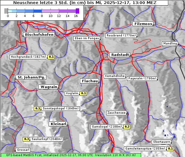 Neuschnee, 17. 12. 2025