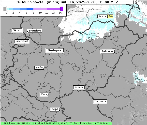 Neuschnee, 23. 1. 2025