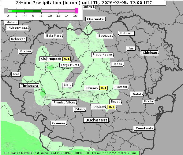 Niederschlag, 5. 3. 2026
