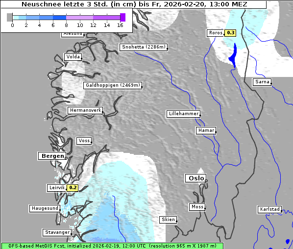 Neuschnee, 20. 2. 2026