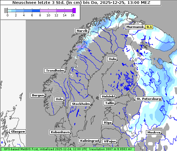 Neuschnee, 25. 12. 2025