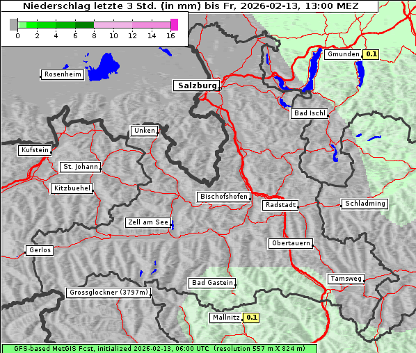 Niederschlag, 13. 2. 2026