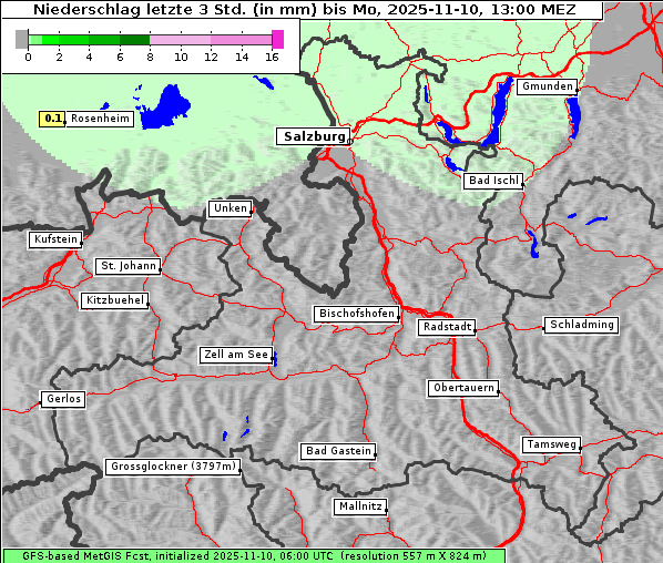 Niederschlag, 10. 11. 2025