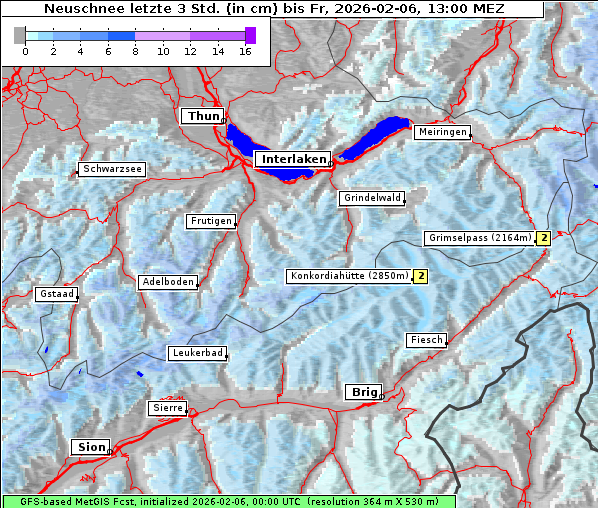 Neuschnee, 6. 2. 2026