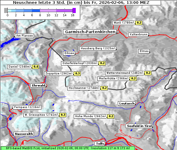 Neuschnee, 6. 2. 2026