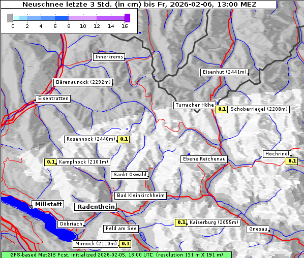Neuschnee, 6. 2. 2026