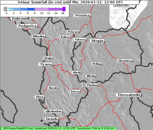Neuschnee, 12. 1. 2026