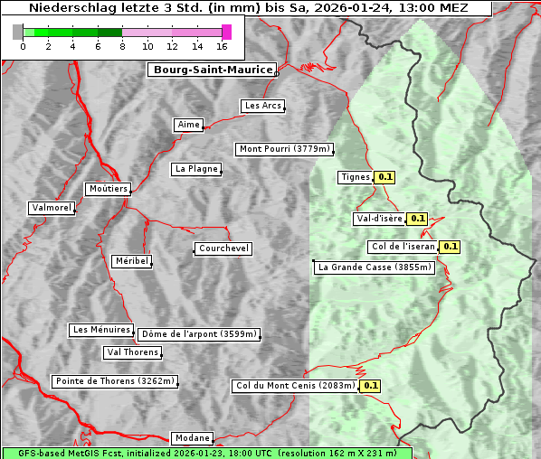 Niederschlag, 24. 1. 2026