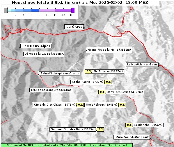 Neuschnee, 2. 2. 2026