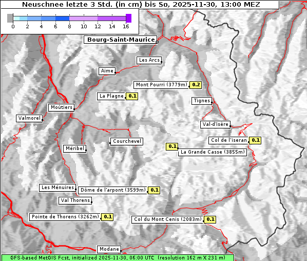 Neuschnee, 30. 11. 2025